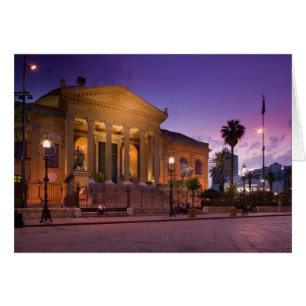 Italien, Sizilien, Palermo, Teatro Massimo Opernth