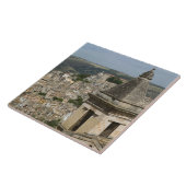 ITALIEN, Sizilien, RAGUSA IBLA: Stadtansicht und S Fliese (Seite)