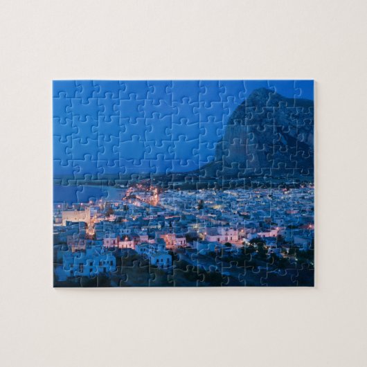 Italien, Sizilien, SAN VITO LO CAPO, Resort Town Puzzle (Horizontal)