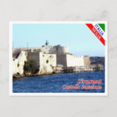 Italien - Sizilien - Syrakus - Schloss Maniace - Postkarte (Vorderseite)