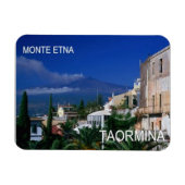 Italien - Sizilien - Taormina - Ätna - Magnet (Horizontal)