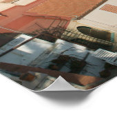 ITALIEN, Sizilien, TAORMINA: Aussicht auf Piazza I Poster (Ecke)