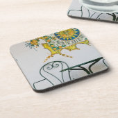 ITALIEN, Sizilien, TAORMINA: Bam, Bar Café Detail Getränkeuntersetzer (Linke Seite)