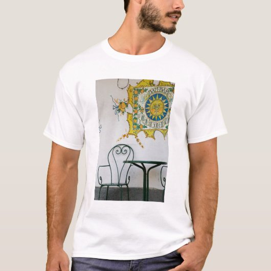 ITALIEN, Sizilien, TAORMINA: Bam, Bar Café Detail T-Shirt (Vorderseite)