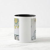 ITALIEN, Sizilien, TAORMINA: Bam, Bar Café Detail Tasse (Zentrum)