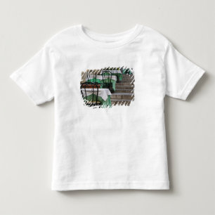 ITALIEN, Sizilien, TAORMINA: Corso Umberto 1, Café Kleinkind T-shirt