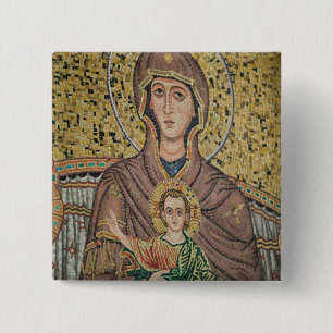 ITALIEN, Sizilien, TAORMINA: Corso Umberto 1, Mosa Button