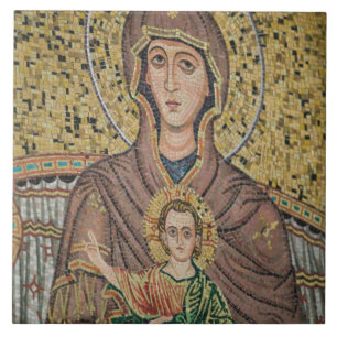 ITALIEN, Sizilien, TAORMINA: Corso Umberto 1, Mosa Fliese