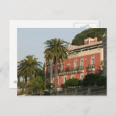 ITALIEN, Sizilien, TAORMINA: Hotel Schuler Postkarte (Vorne/Hinten)