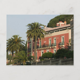 ITALIEN, Sizilien, TAORMINA: Hotel Schuler Postkarte