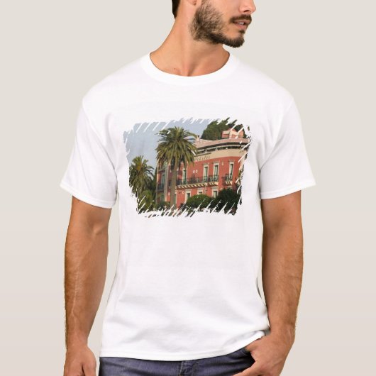 ITALIEN, Sizilien, TAORMINA: Hotel Schulter T-Shirt (Vorderseite)