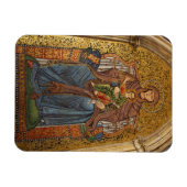Italien, Sizilien, Taormina. Madonna & Kind Magnet (Horizontal)