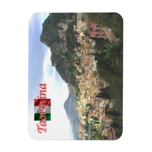 Italien - Sizilien - Taormina - Magnet (Vertikal)