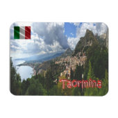 Italien - Sizilien - Taormina - Magnet (Horizontal)