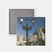 ITALIEN, Sizilien, TAORMINA: Piazza iX Aprile, San Magnet (Vorderseite/Rückseite)