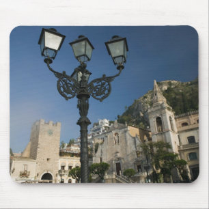ITALIEN, Sizilien, TAORMINA: Piazza iX Aprile, San Mousepad