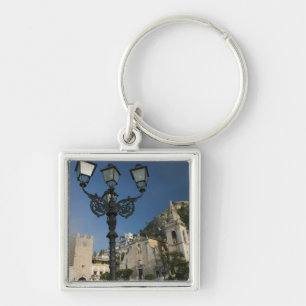 ITALIEN, Sizilien, TAORMINA: Piazza iX Aprile, San Schlüsselanhänger