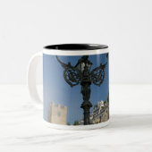 ITALIEN, Sizilien, TAORMINA: Piazza iX Aprile, San Zweifarbige Tasse (Vorderseite Links)