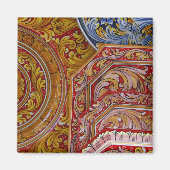 Italien, Sizilien, Taormina. Traditionell 2 Magnet (Vorne)