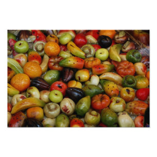 Italien, Sizilien, Taormina. Traditionell Fotodruck