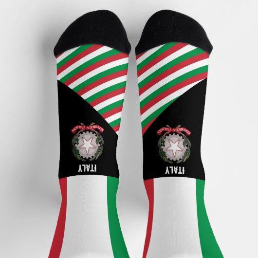 Italien Socken, italienische Flaggen / Sport Socken (Oben)