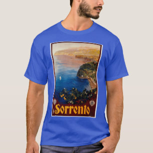 Italien Sorrento-Bucht von Neapel Vintager italien T-Shirt