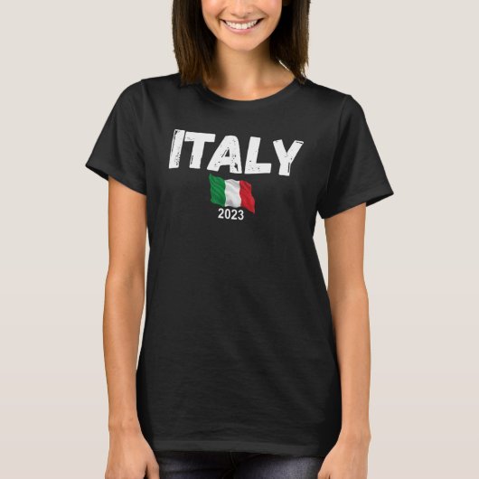 Italien Souvenir 2023 Vacation Trip & Travel Plan T-Shirt (Vorderseite)