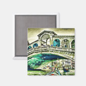 Italien Souvenir Magnet 2 (Vorderseite/Rückseite)