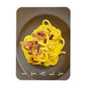 Italien Spaghetti carbonara Kühlschrankmagnet Magnet (Vertikal)