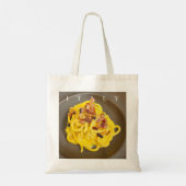 Italien Spaghetti carbonara Tasche (Rückseite)