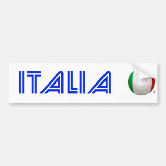 Italien - Squadra Azzurra Fußball Autoaufkleber