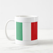 Italien-Staatsflagge Kaffeetasse (Links)