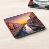 Italien Stadtbild Getränkeuntersetzer (Linke Seite)