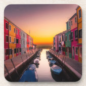 Italien Stadtbild Getränkeuntersetzer (Vorderseite)