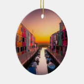 Italien Stadtbild Keramik Ornament (Rechts)