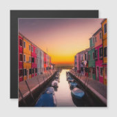 Italien Stadtbild Magnetkarte (Vorne/Hinten)