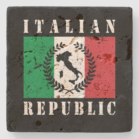 Italien Steinuntersetzer (Vorderseite)