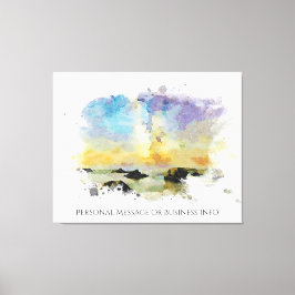 *~ Italien Strand Spiaggia delle cannelle AP12 Ita Leinwanddruck