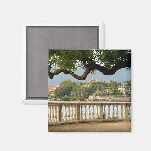 Italien, Stresa, Langensee, Isola Bella Magnet (Vorderseite/Rückseite)