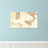 Italien Süd Leinwanddruck (Insitu (Holzboden))