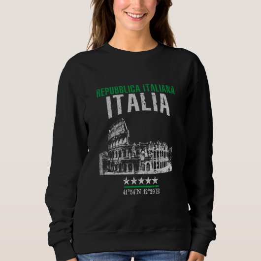 Italien Sweatshirt (Vorderseite)