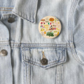 Italien-Symbole Button (Beispiel)