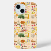 Italien Symbole für Reisende Case-Mate iPhone Hülle (Rückseite)