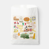 Italien Symbole für Reisende Geschenktütchen (Vorderseite)