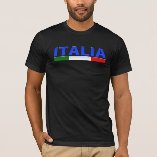Italien T-Shirt Männer (Vorderseite)