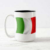 Italien Tasse der Flagge (Links)