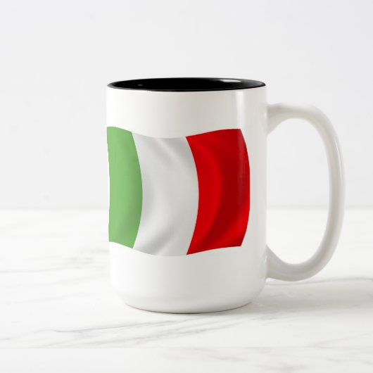 Italien Tasse der Flagge (Rechts)