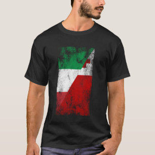 Italien - Tonga-Flaggen - Italienisch - Tongan T-Shirt