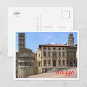 Italien - Toskana - Arezzo - Postkarte (Vorne/Hinten)