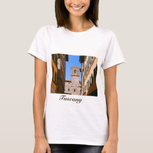 Italien Toskana Cortona. Rathaus. T-Shirt